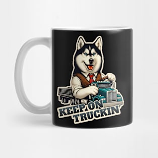 Husky Truck driver Mug